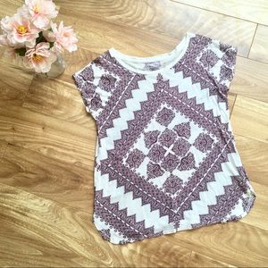 Lucky Brand Small Boho Tee Shirt